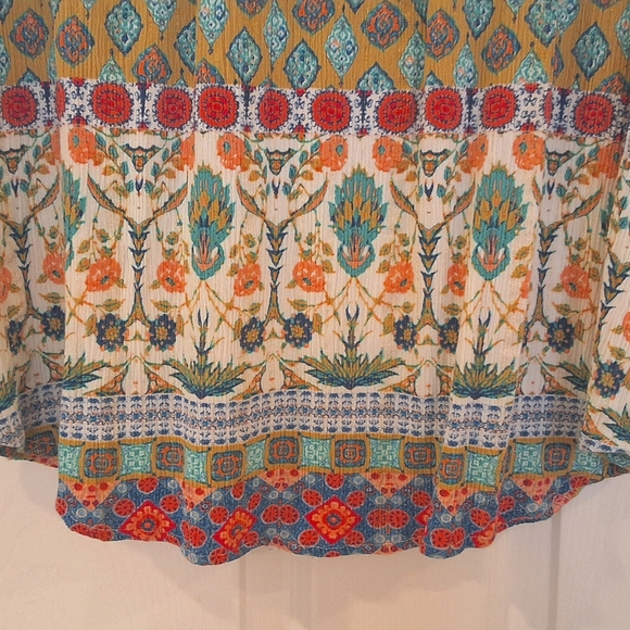 One World, XL, Woman's Multi-Color Top - Picture 5 of 9